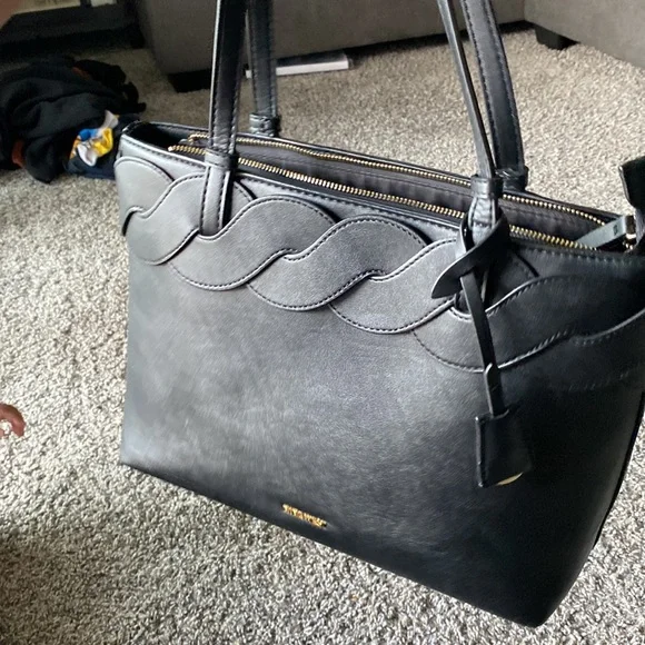Nine West Black Shoulder Purse - Picture 11 of 14